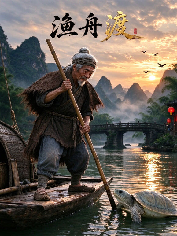 渔舟渡