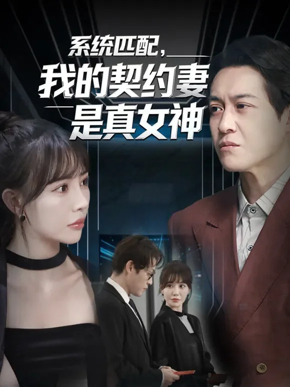 系统匹配，我的契约妻是真女神短剧海报