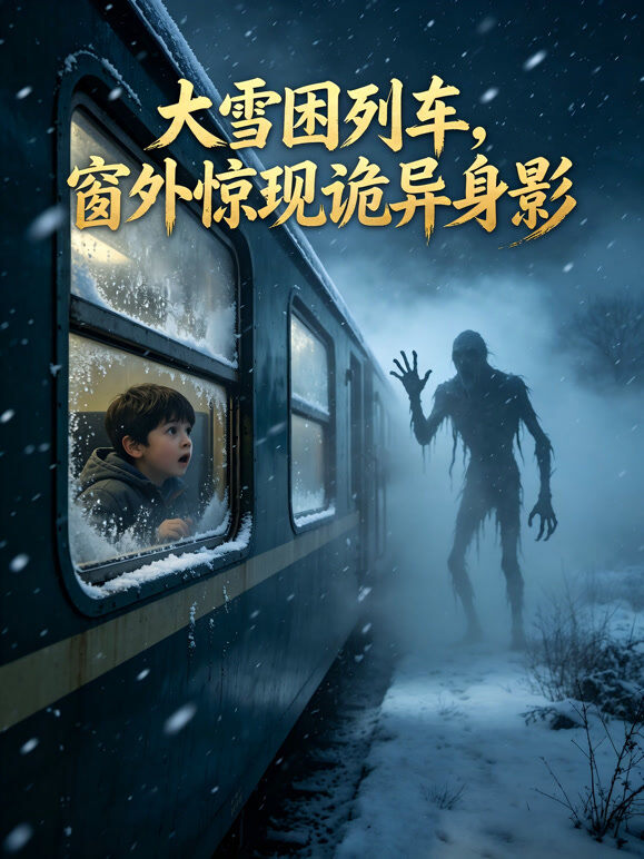 大雪困列车，窗外惊现诡异身影