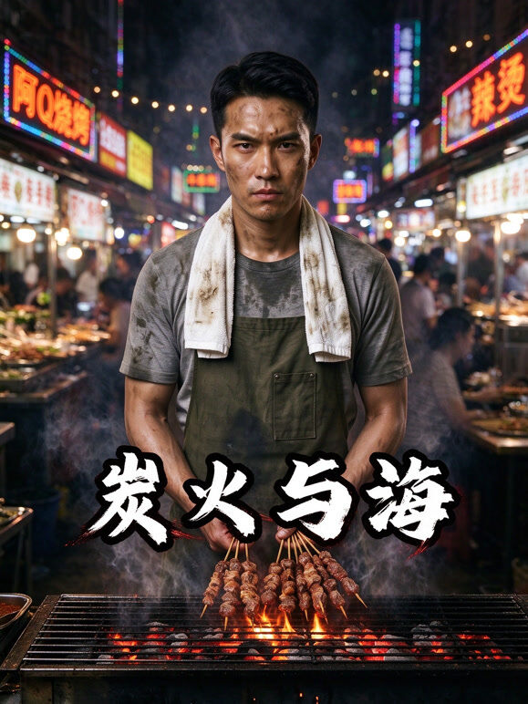 炭火与海