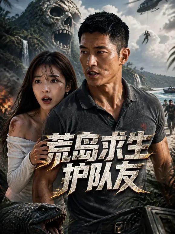 荒岛求生护队友短剧海报