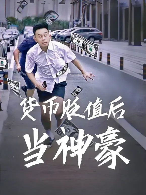 货币贬值后当神豪短剧海报