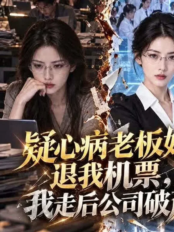 《疑心病老板娘退我机票，我走后公司破产》短剧海报