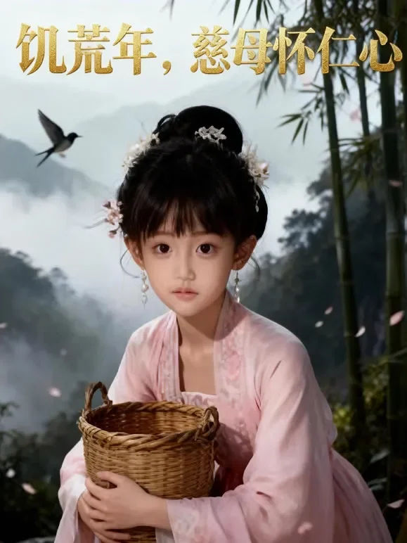 饥荒年，慈母怀仁心短剧海报
