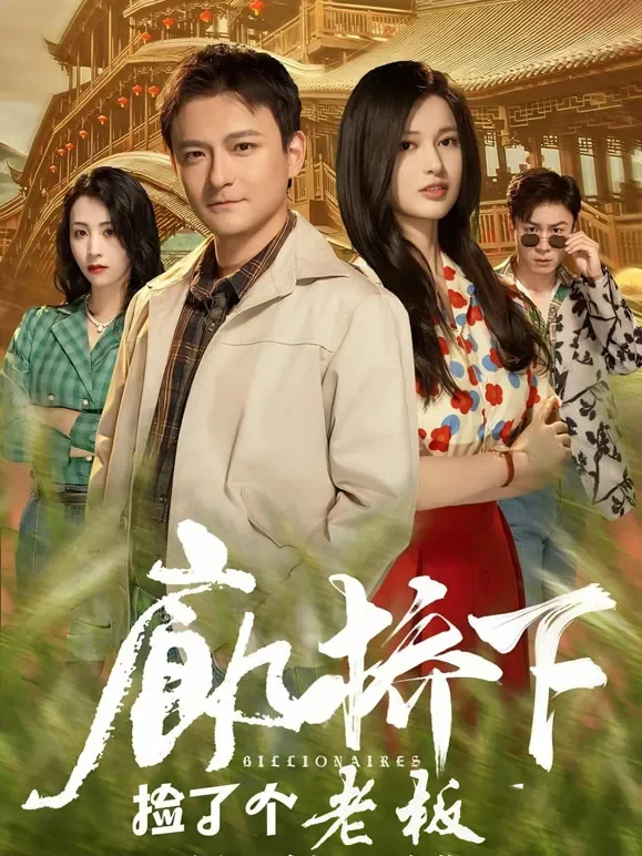 廊桥下捡了个老板短剧海报