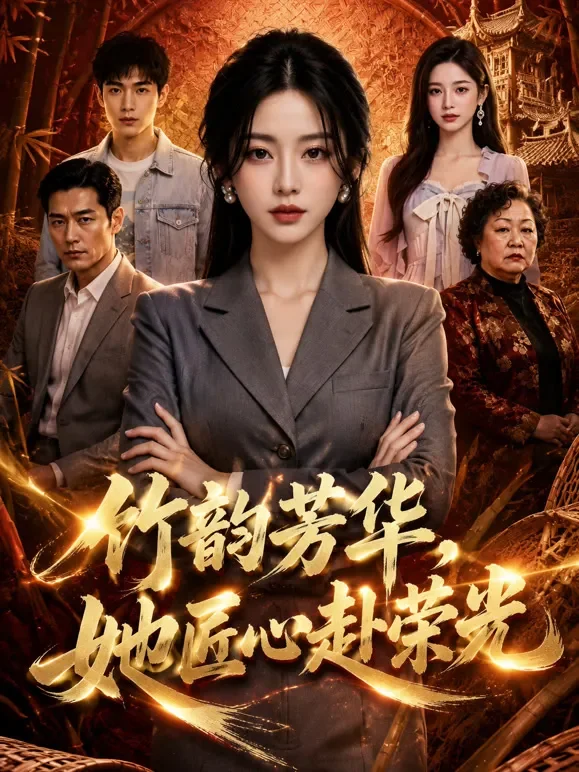 竹韵芳华，她匠心赴荣光短剧海报