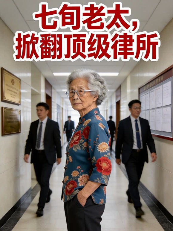 七旬老太，掀翻顶级律所