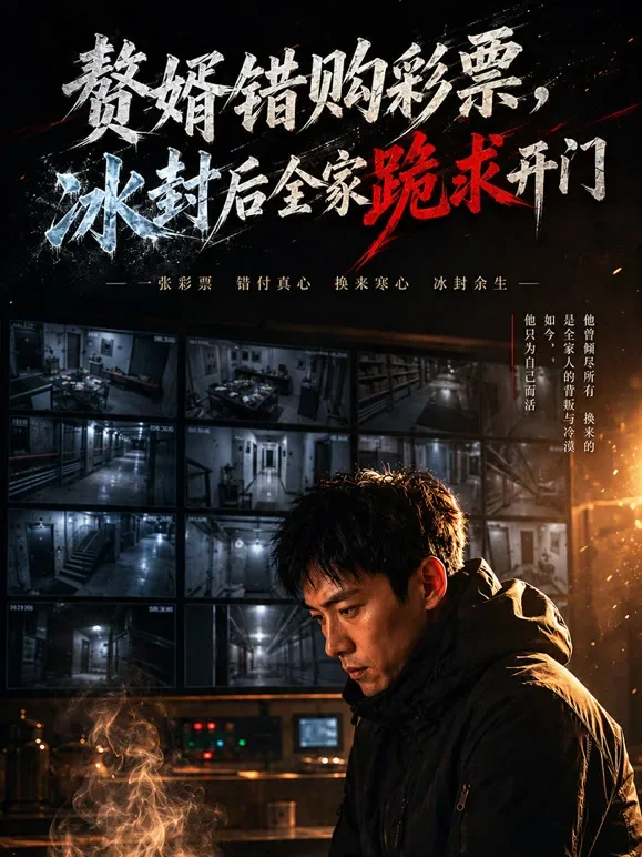 赘婿错购彩票，冰封后全家跪求开门短剧海报