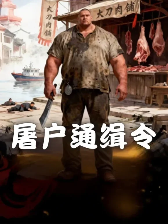 屠户通缉令短剧海报