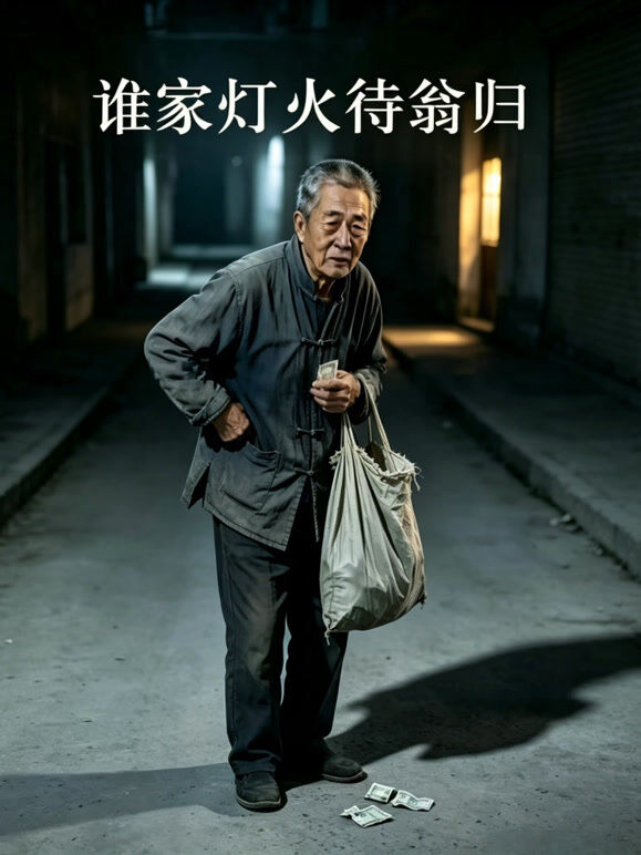 谁家灯火待翁归