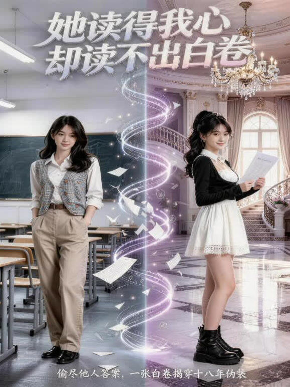她读得我心，却读不出白卷