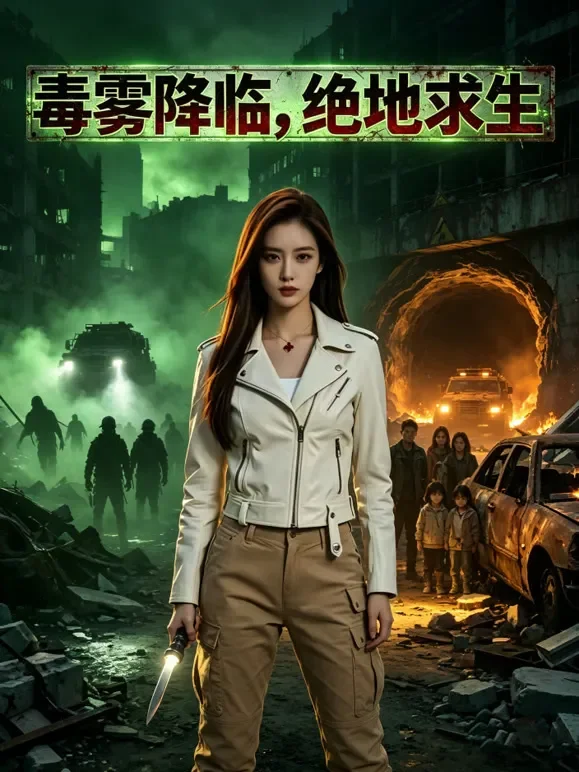 毒雾降临，绝地求生短剧海报
