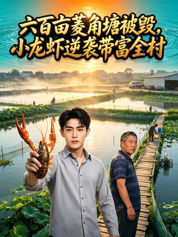 六百亩菱角塘被毁，小龙虾逆袭带富全村