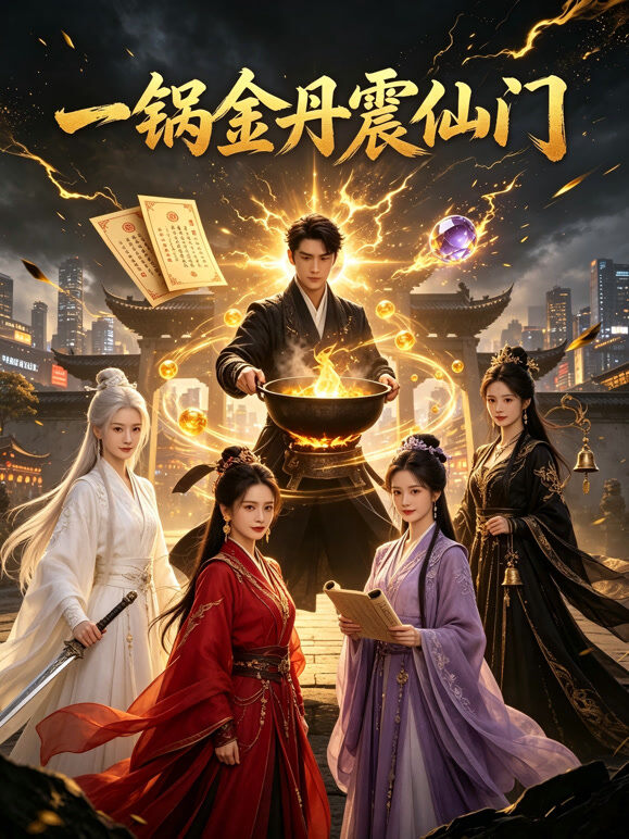 一锅金丹震仙门