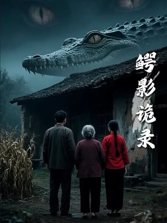 鳄影诡录短剧海报