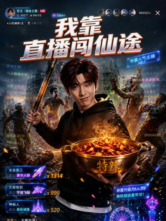 我靠直播闯仙途