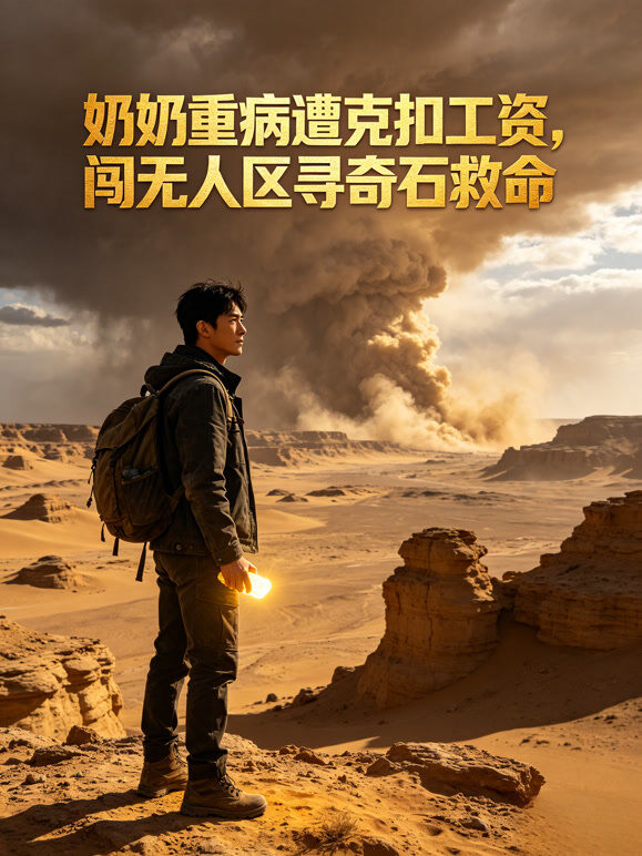 奶奶重病遭克扣工资，闯无人区寻奇石救命