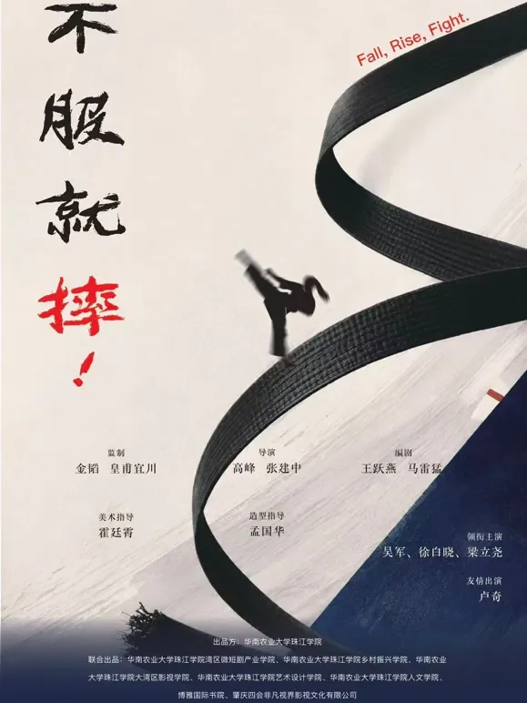 不服就摔短剧海报