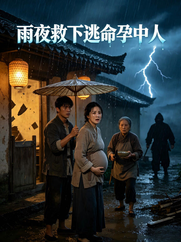 雨夜救下逃命孕中人