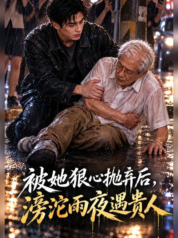 被她狠心抛弃后，滂沱雨夜遇贵人
