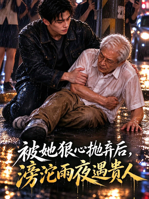 被她狠心抛弃后，滂沱雨夜遇贵人