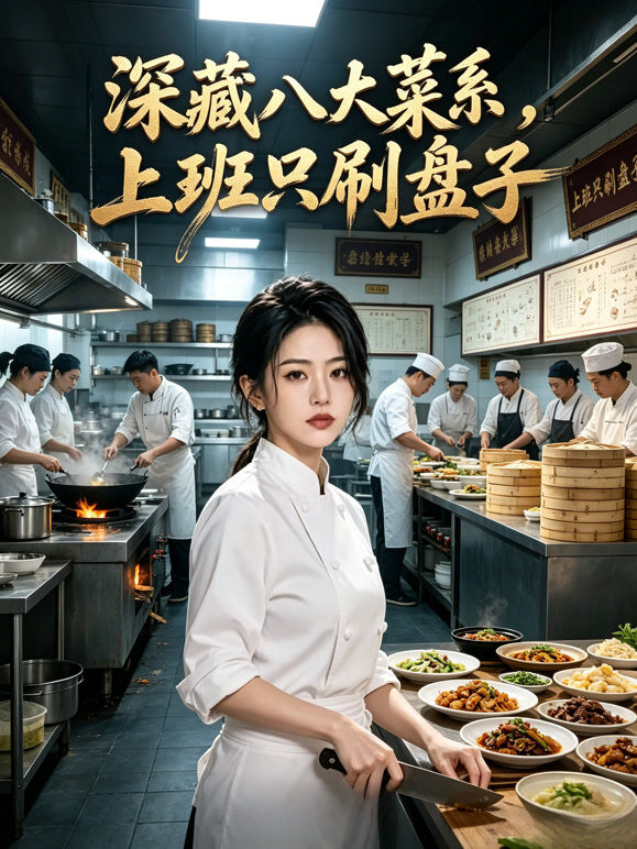 深藏八大菜系,上班只刷盘子