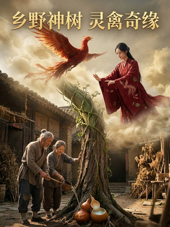 乡野神树灵禽奇缘