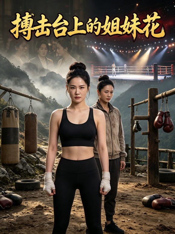 搏击台上的姐妹花