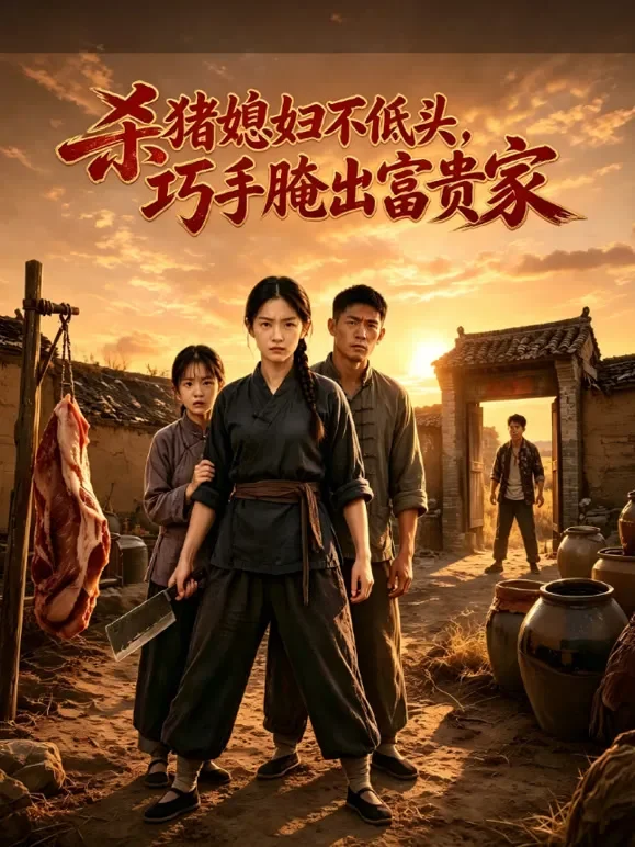 杀猪媳妇不低头，巧手腌出富贵家短剧海报