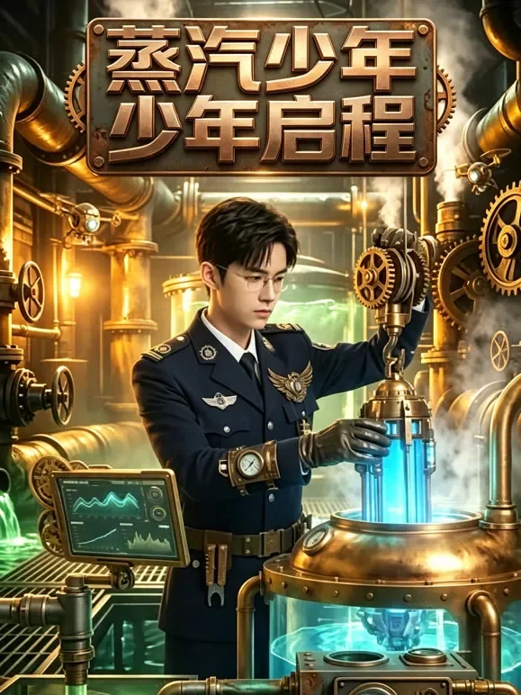蒸汽少年，少年启程短剧海报