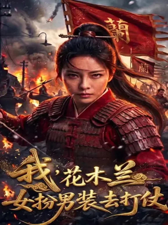 我，花木兰，女扮男装去打仗短剧海报
