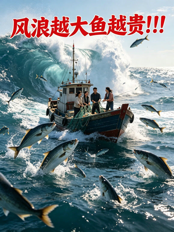 风浪越大鱼越贵！！！