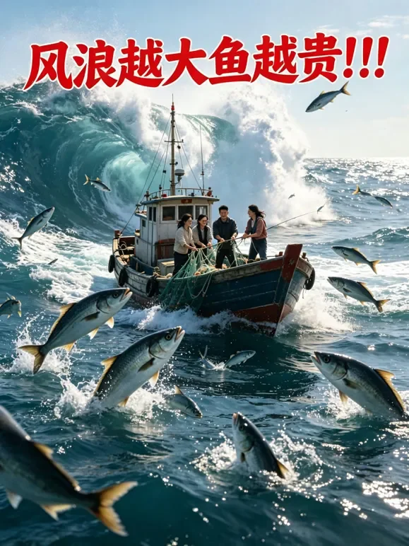 风浪越大鱼越贵！！！短剧海报