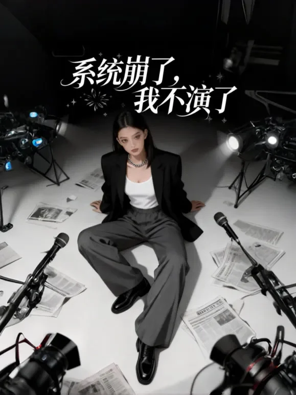 系统崩了，我不演了短剧海报