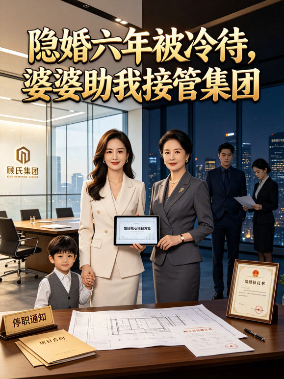 隐婚六年被冷待，婆婆助我接管集团
