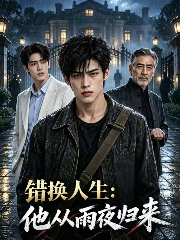 错换人生：他从雨夜归来短剧海报