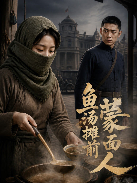 鱼汤摊前蒙面人