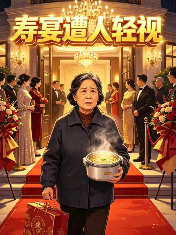 寿宴遭人轻视