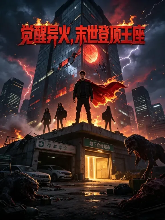 觉醒异火，末世登顶王座短剧海报