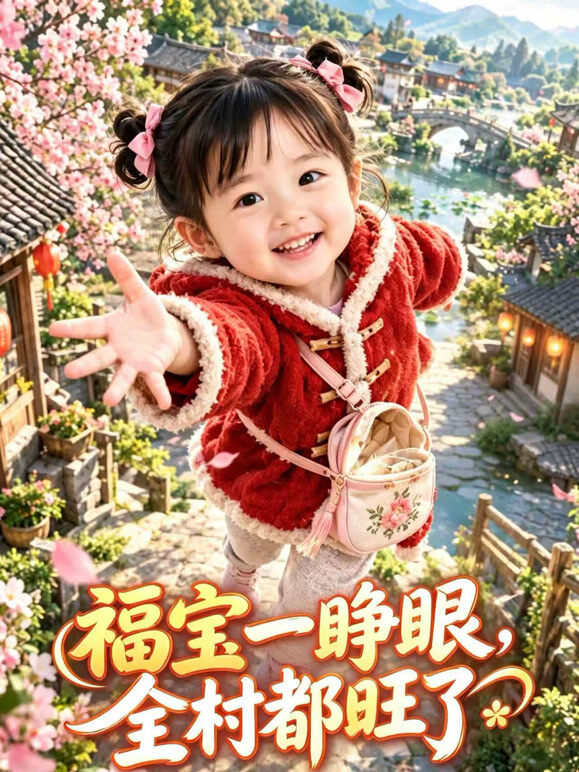 福宝一睁眼，全村都旺了