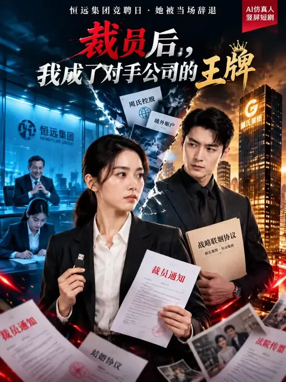 裁员后，我成了对手公司的王牌短剧海报