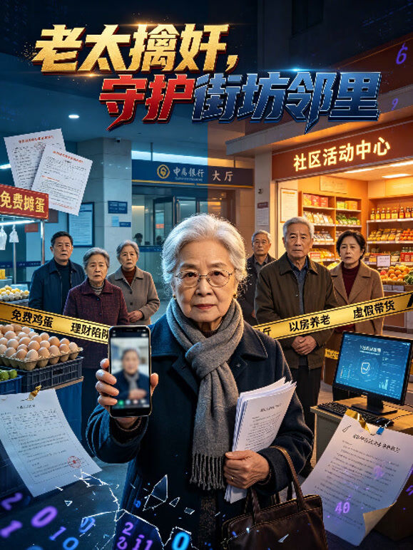 老太擒奸，守护街坊邻里
