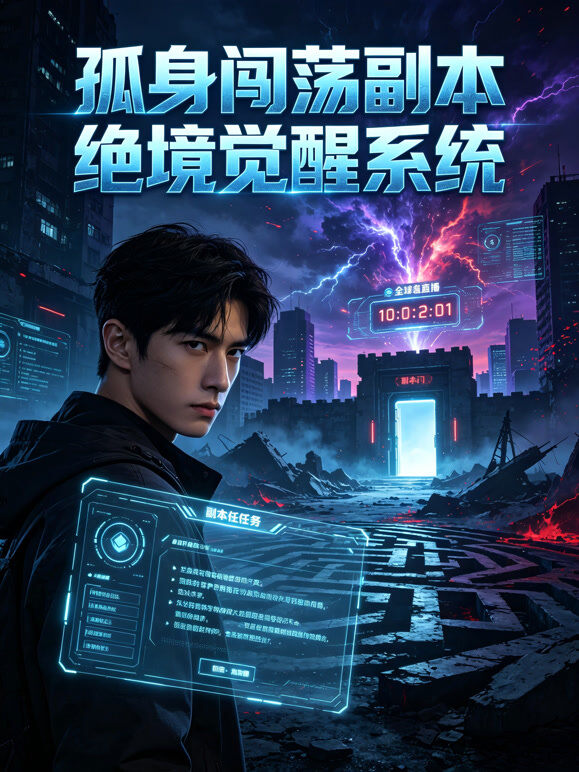 孤身闯荡副本，绝境觉醒系统