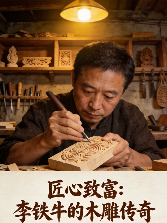 匠心致富：李铁牛的木雕传奇
