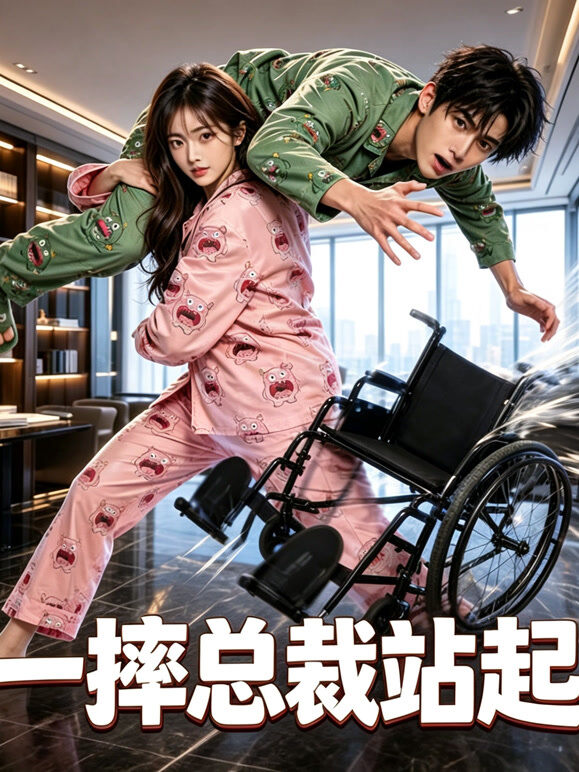 一摔总裁站起