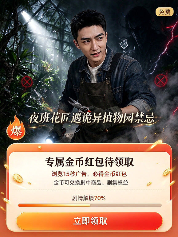 夜班花匠遇诡异植物园禁忌