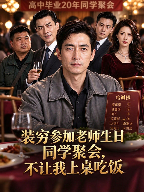 装穷参加老师生日同学聚会，不让我上桌吃饭