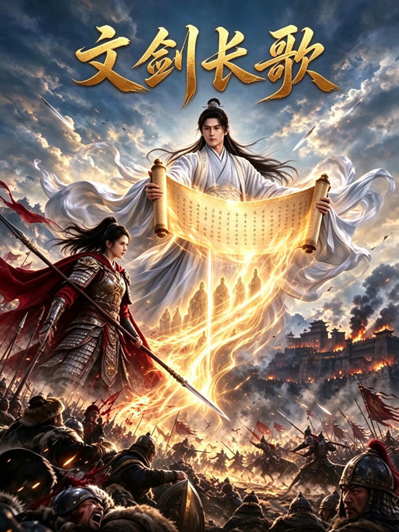 一纸诗文召先贤，剑赴沙场护妻归