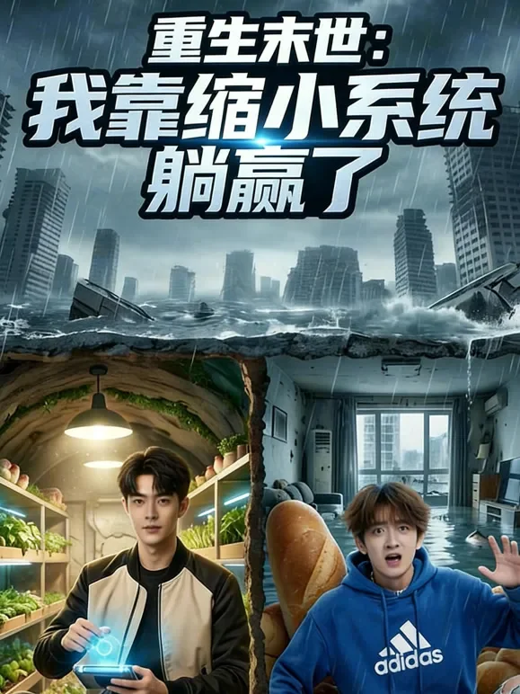 重生末世：我靠缩小系统躺赢了短剧海报