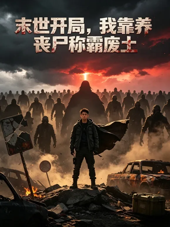末世开局，我靠养丧尸称霸废土短剧海报